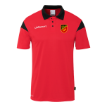 uhlsport FC Holzhausen Squad 27 Polo Shirt rot/schwarz