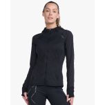 2XU Womens Ignition Shield Hooded Mid-Layer black/black reflective