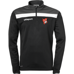 uhlsport FC Killertal 04 Offense 23 1/4 Zip Top schwarz/anthra/weiß