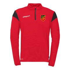 uhlsport FC Holzhausen Squad 27 1/4 Zip Top rot/schwarz