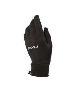 2XU Run Glove Sporthandschuhe - black/silver